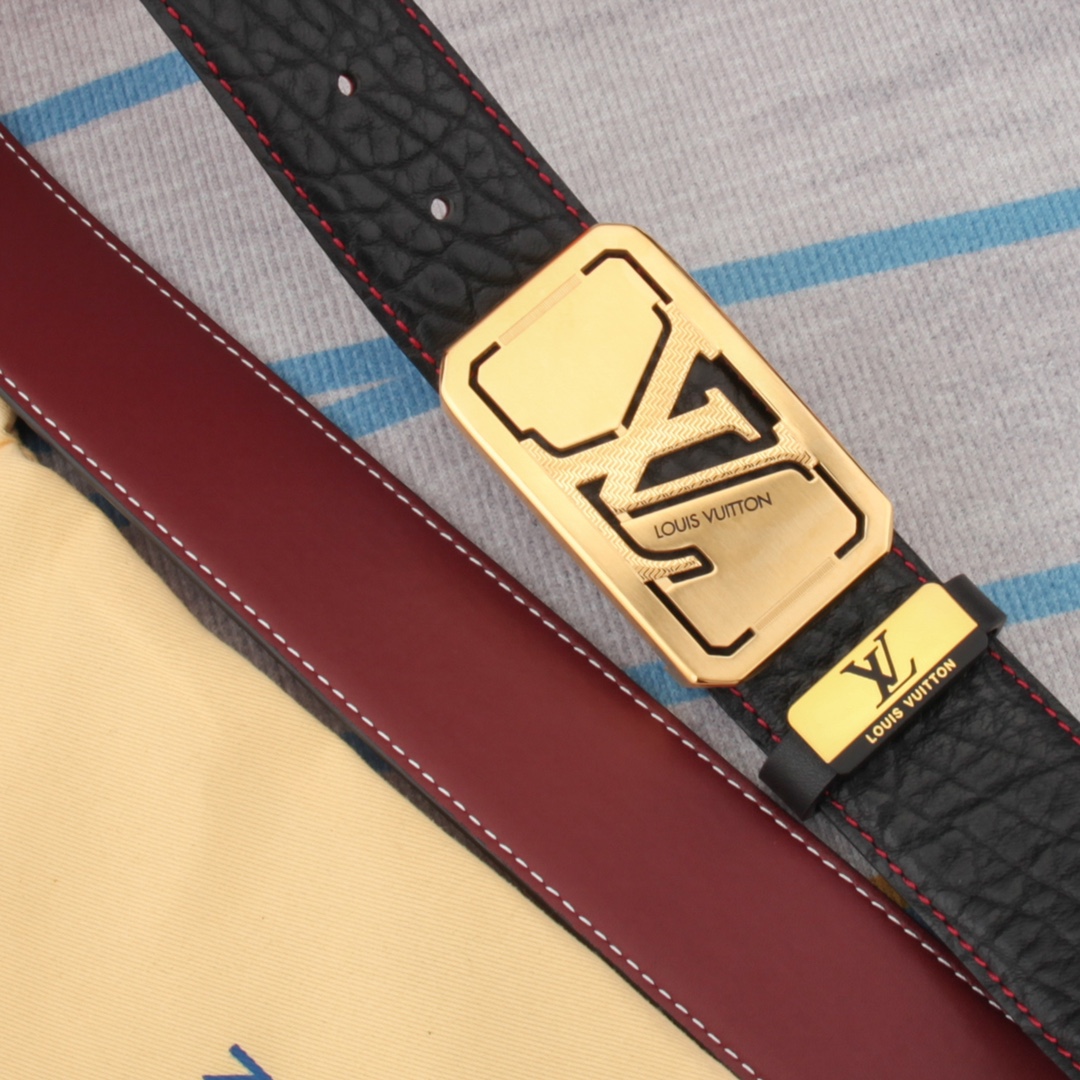 【LOUIS VUITTON】(ルイヴィトン) 3.8cmベルト メンズ  24706