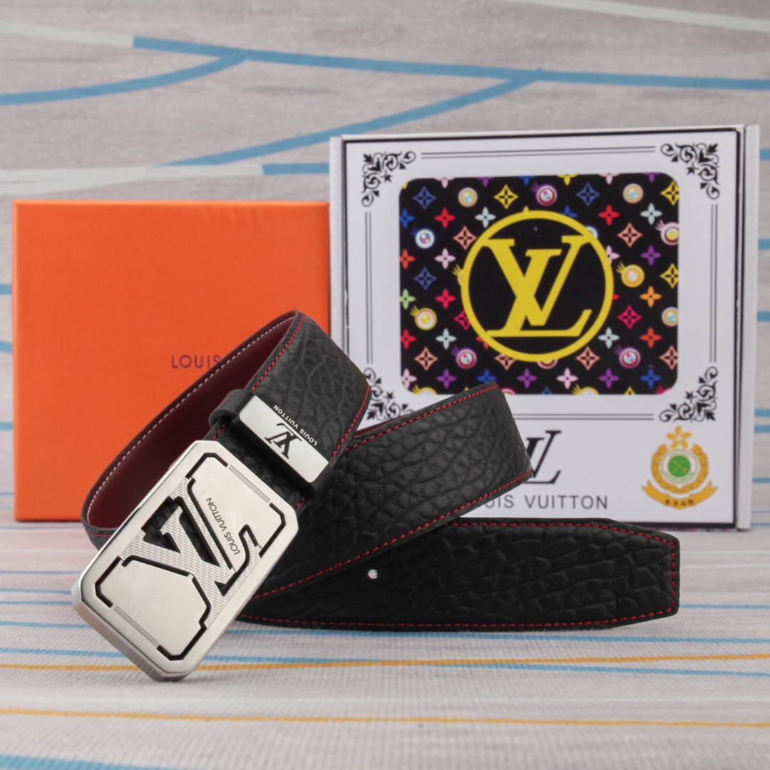 LV【LOUIS VUITTON】(ルイヴィトン) 3.8cmベルト メンズ  240903