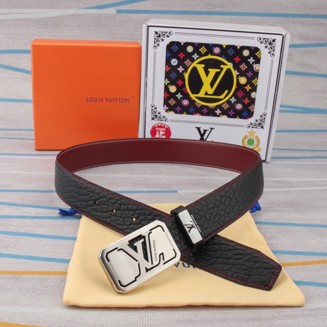 LV【LOUIS VUITTON】(ルイヴィトン) 3.8cmベルト メンズ  240903