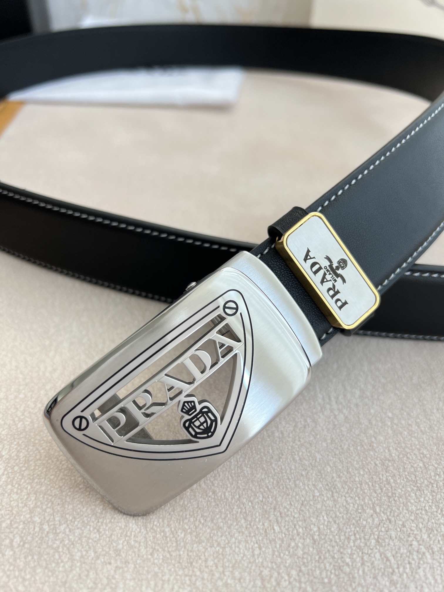 【PRADA】(プラダ) 3.5cmベルト メンズ