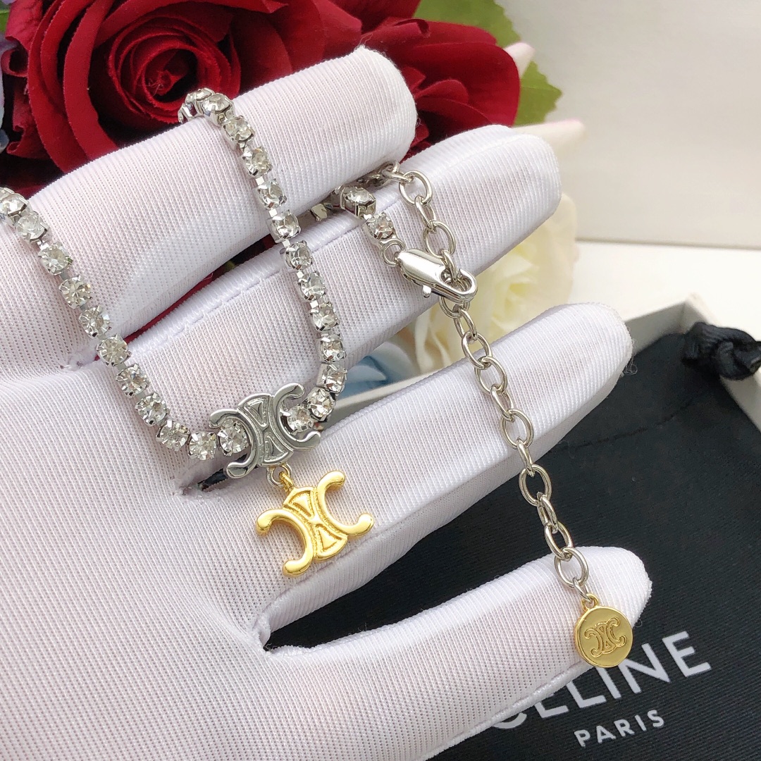 【CELINE】ネックレス、新しいネックレス万能シンプルファッションオーナメント 2474