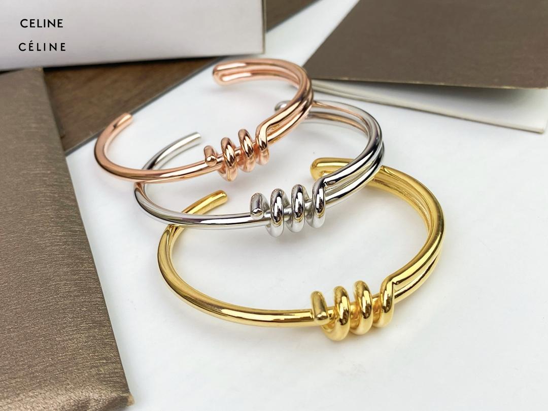 【CELINE】ブレスレット、ファッションシンプルなスタイル 2474