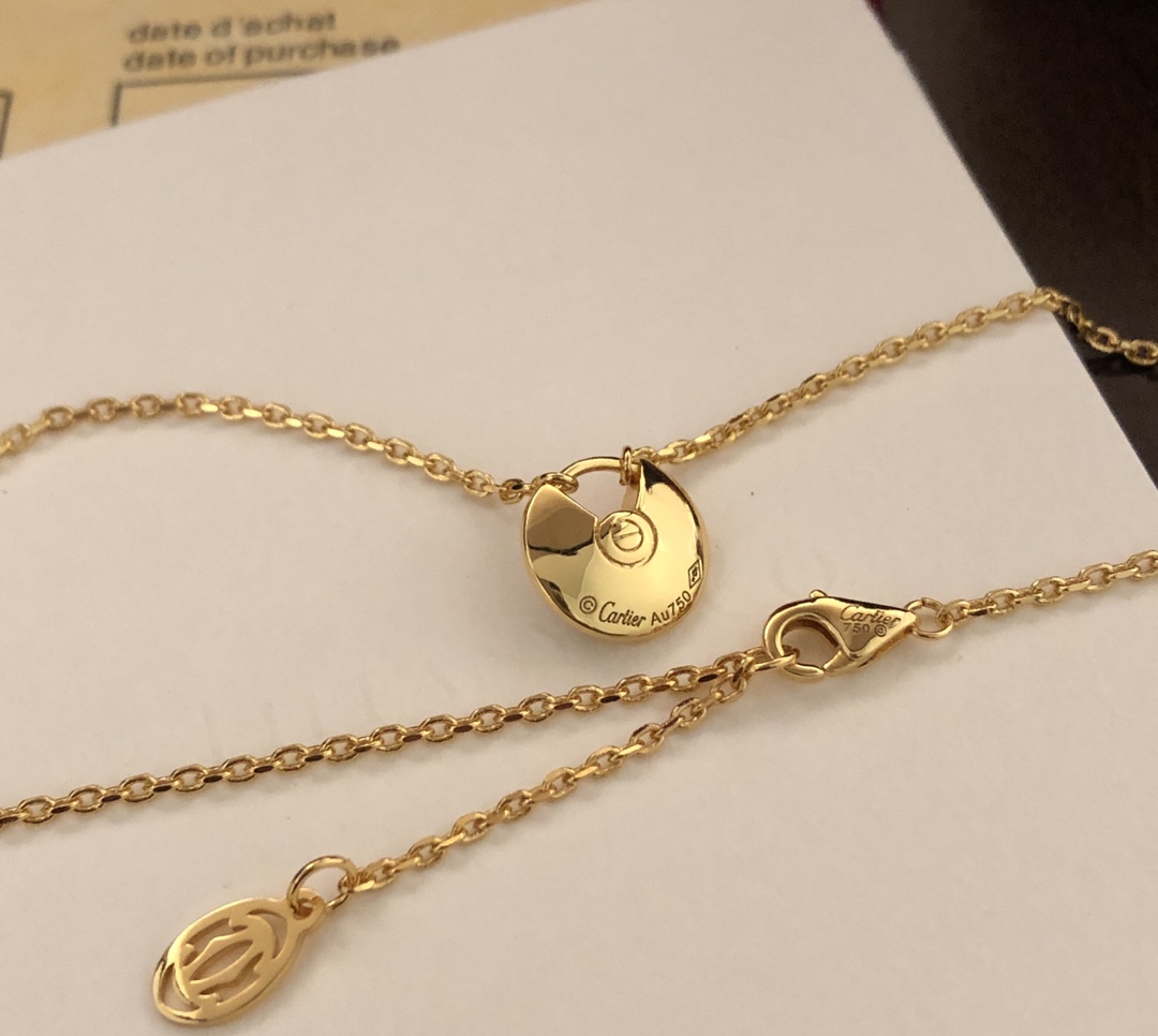 【CARTIER】ネックレス、新しいネックレス万能シンプルファッションオーナメント