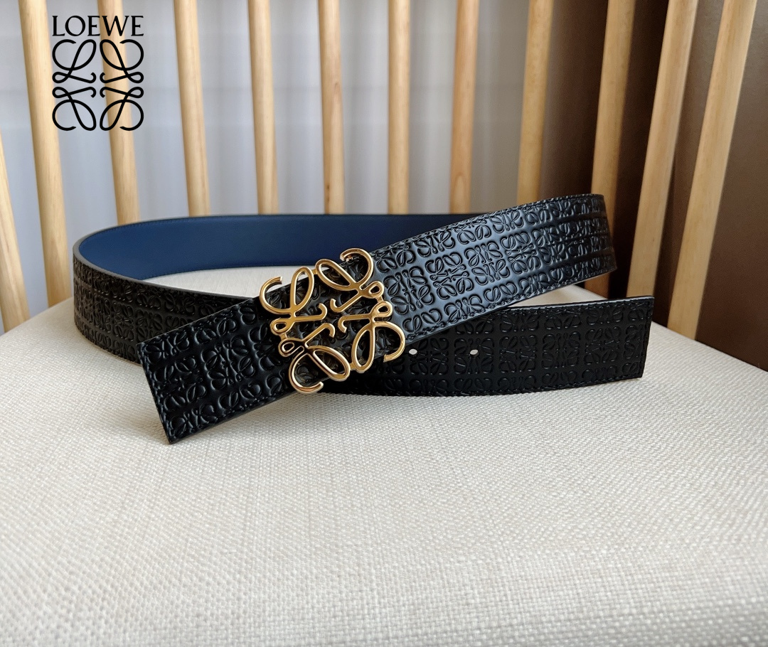 【LOEWE】(ロエベ)4cmベルト メンズ