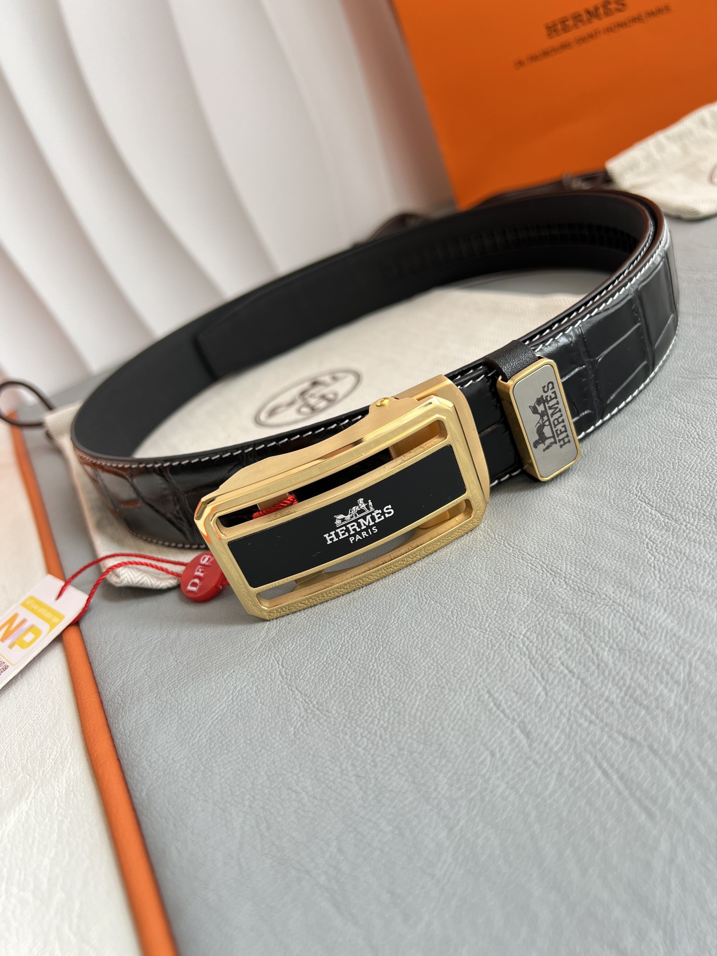 【Hermès】(エルメス) 3.5cmベルト メンズ