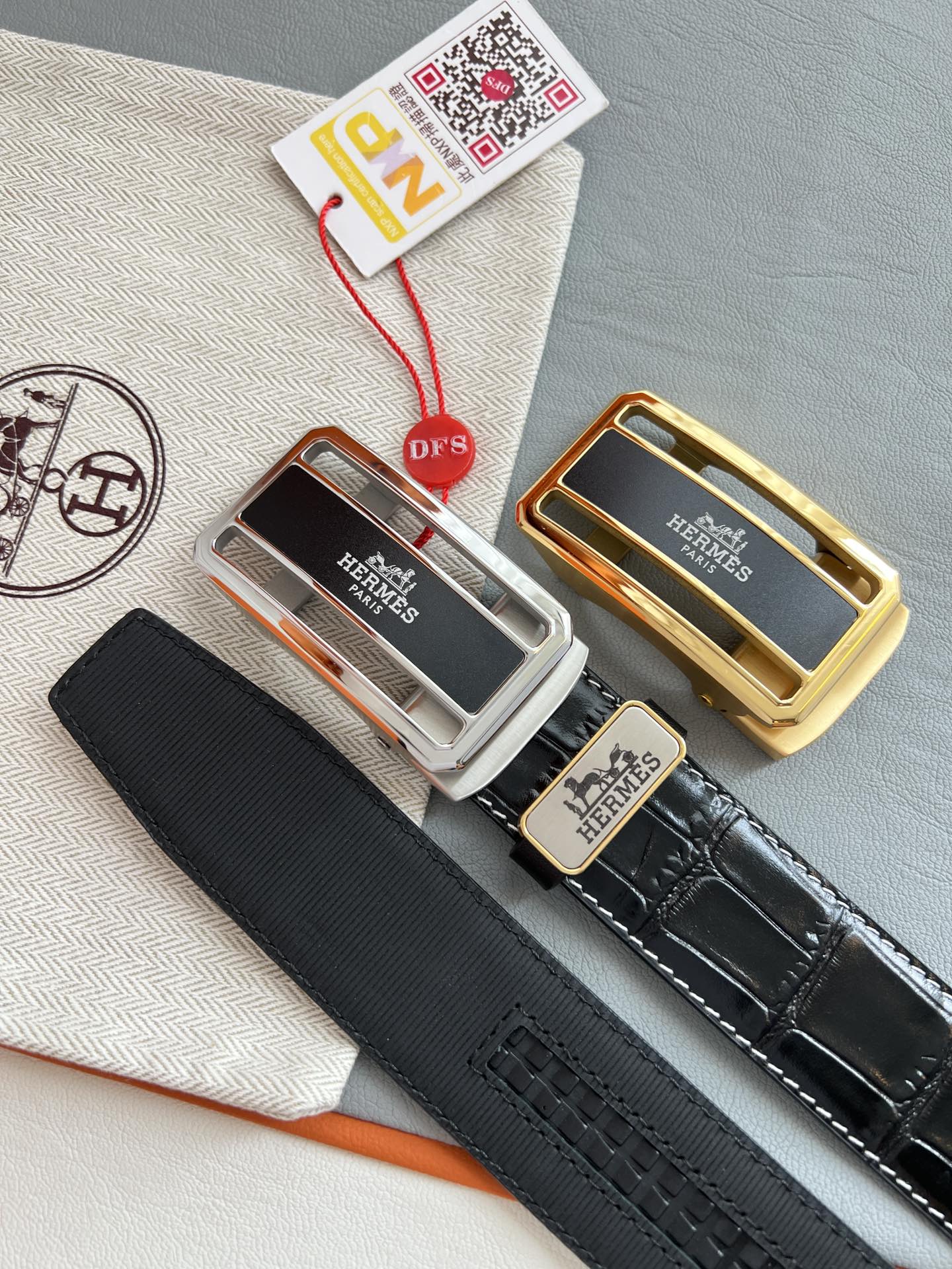 【Hermès】(エルメス) 3.5cmベルト メンズ