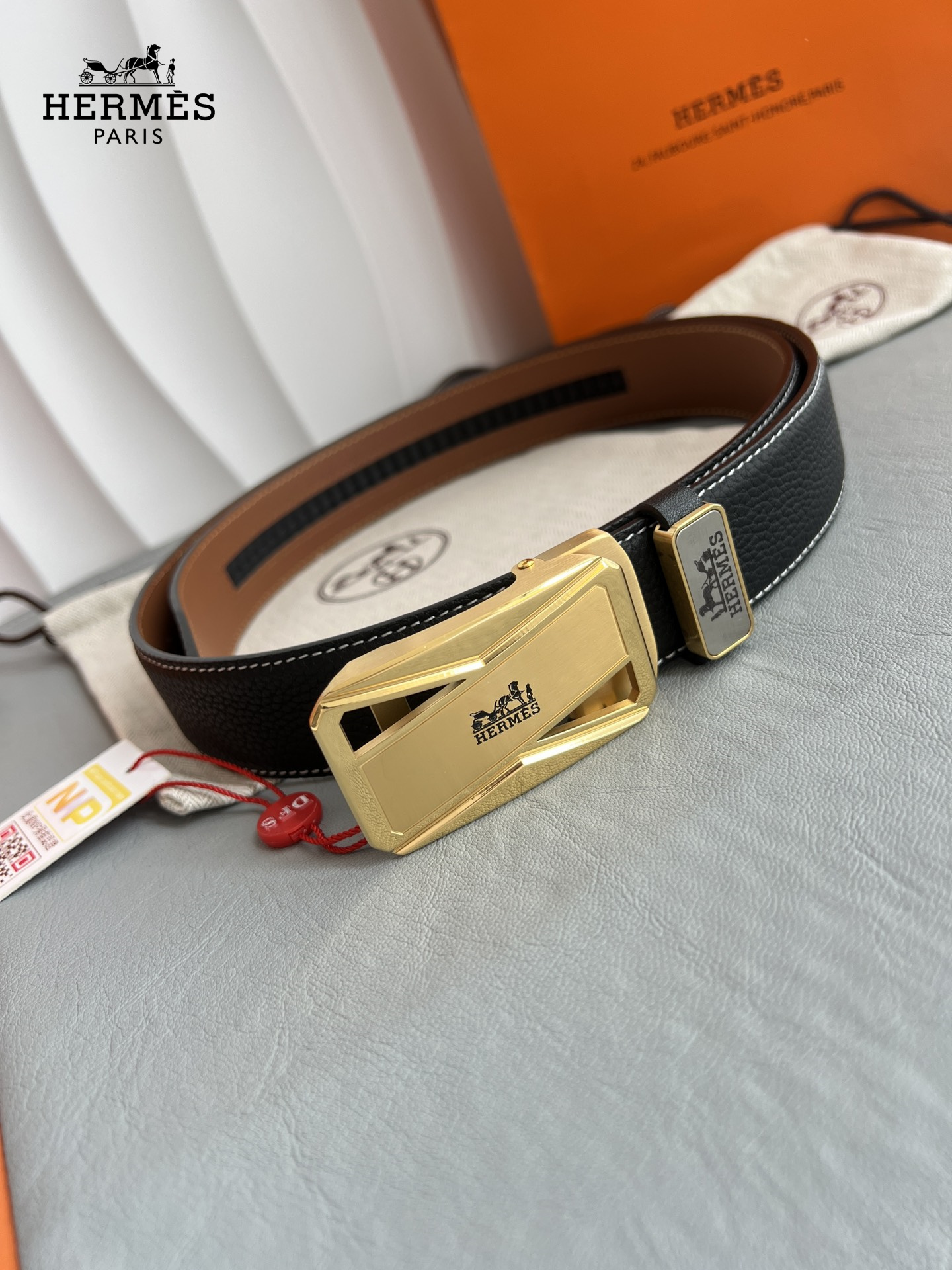 【Hermès】(エルメス) 3.5cmベルト メンズ