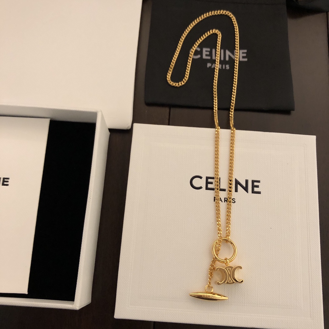 【CELINE】ネックレス、新しいネックレス万能シンプルファッションオーナメント 2474