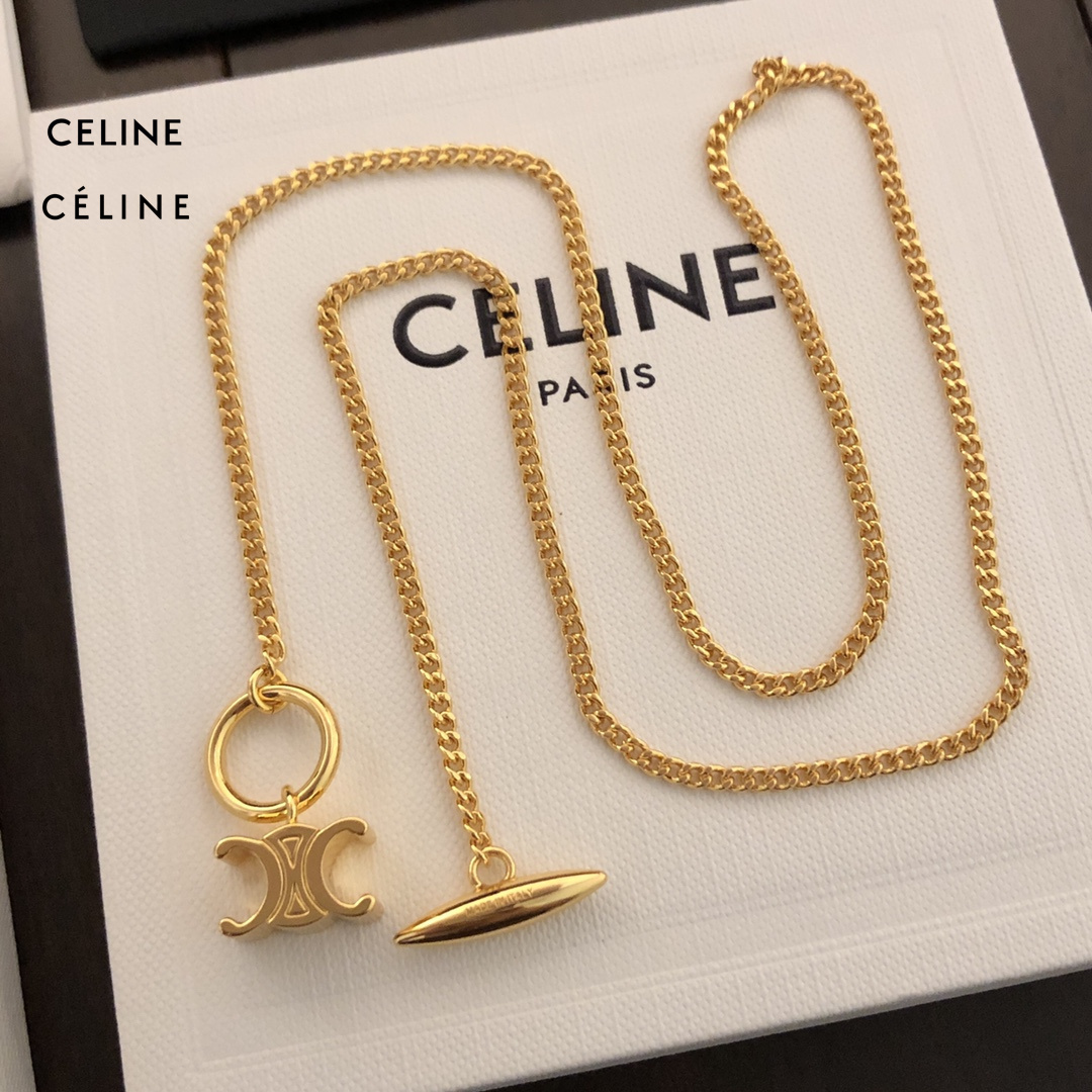 【CELINE】ネックレス、新しいネックレス万能シンプルファッションオーナメント 2474