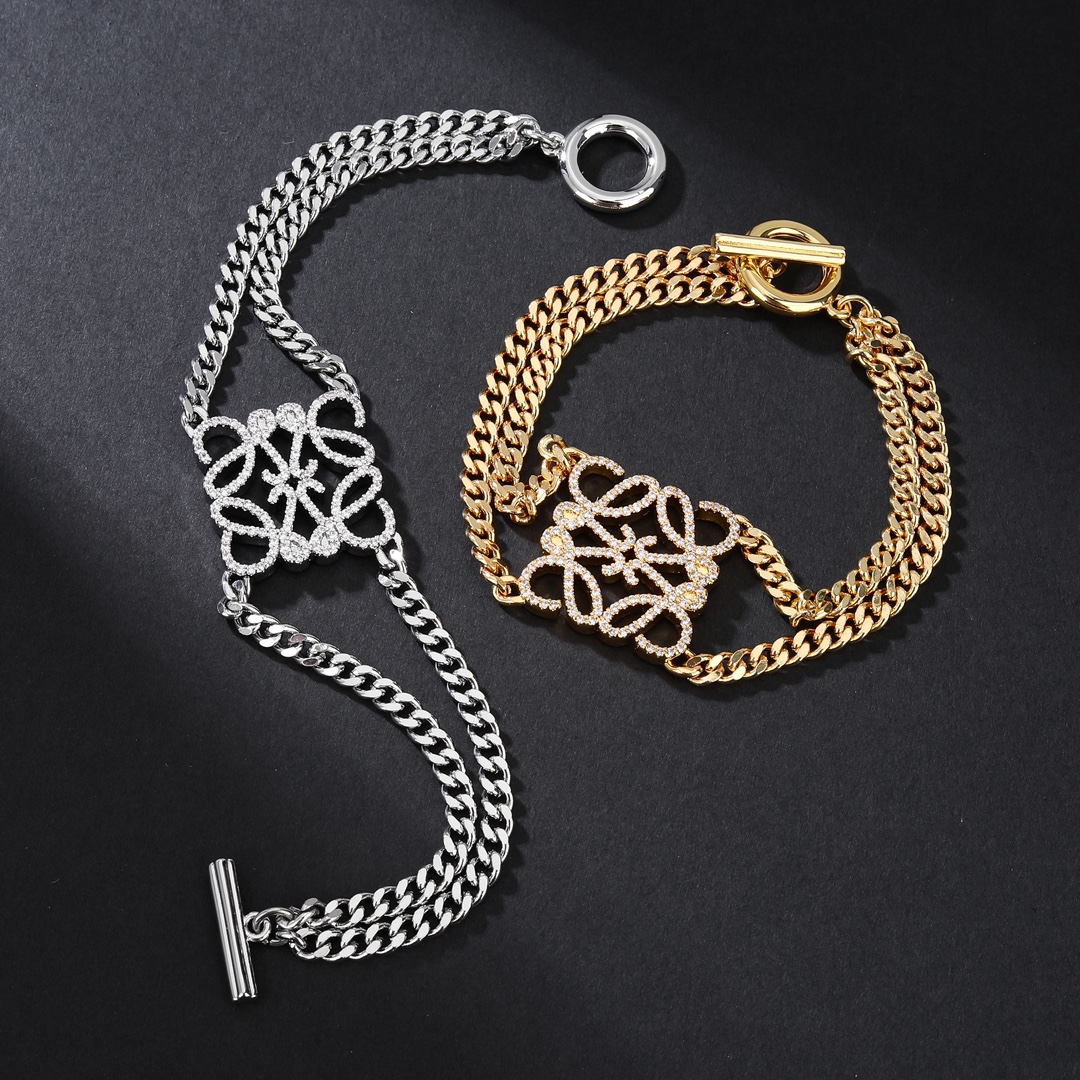 【LOEWE】ブレスレット、ファッションシンプルなスタイル 2474