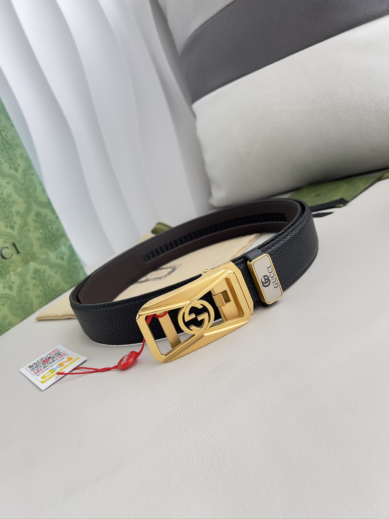 【GUCCI】(グッチ) 3.5cmベルト メンズ