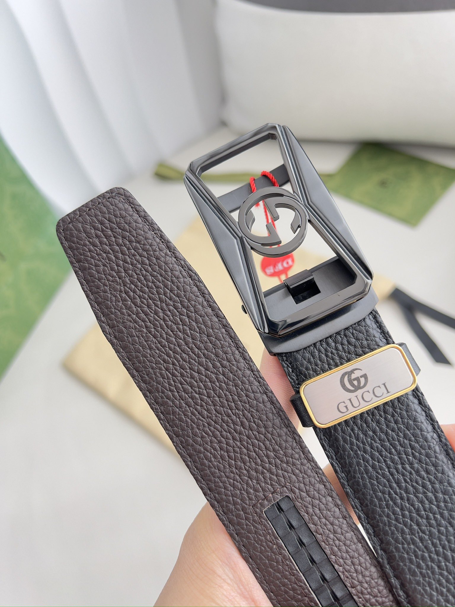 【GUCCI】(グッチ) 3.5cmベルト メンズ