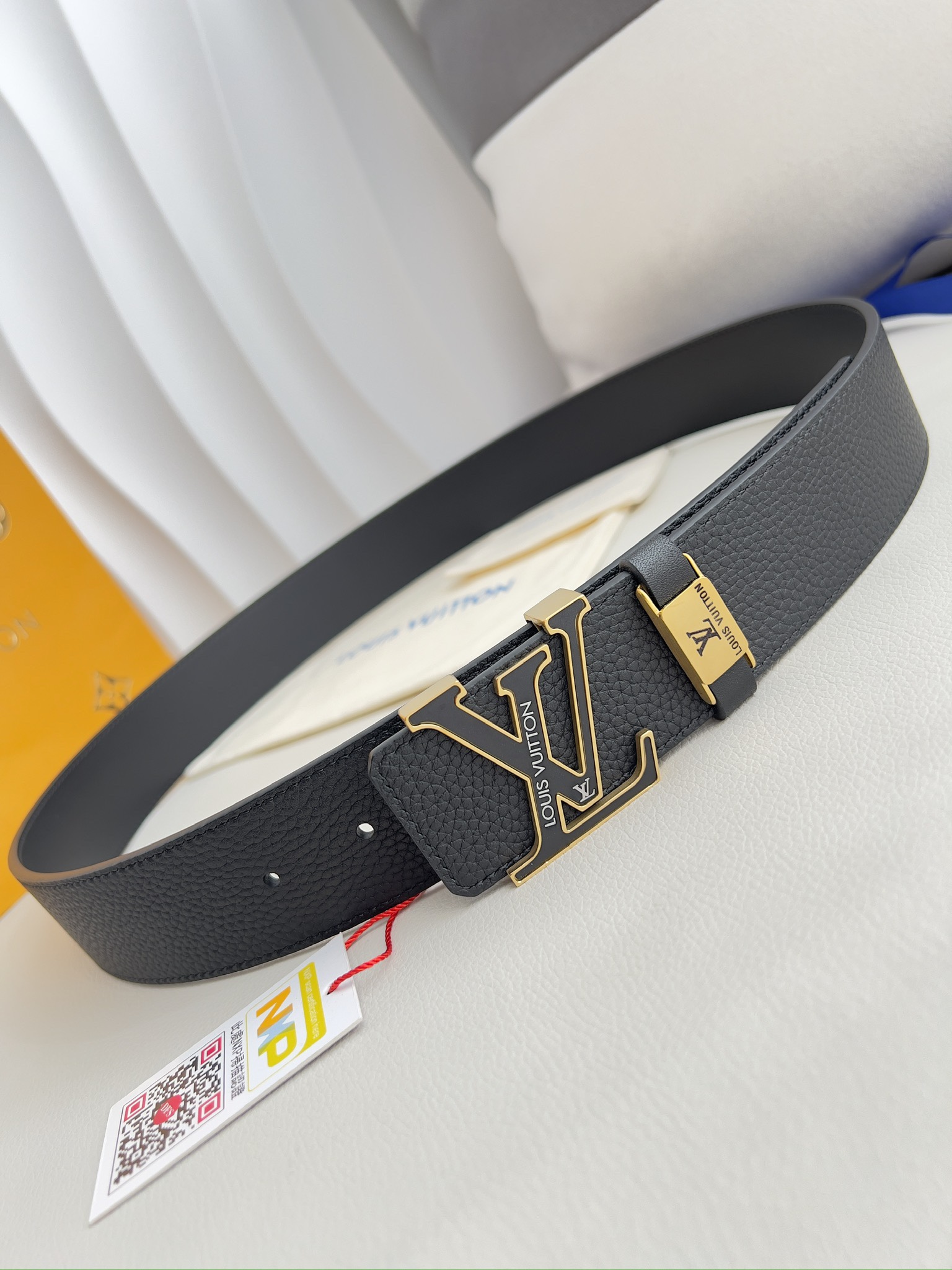 【LOUIS VUITTON】(ルイヴィトン) 3.8cmベルト メンズ