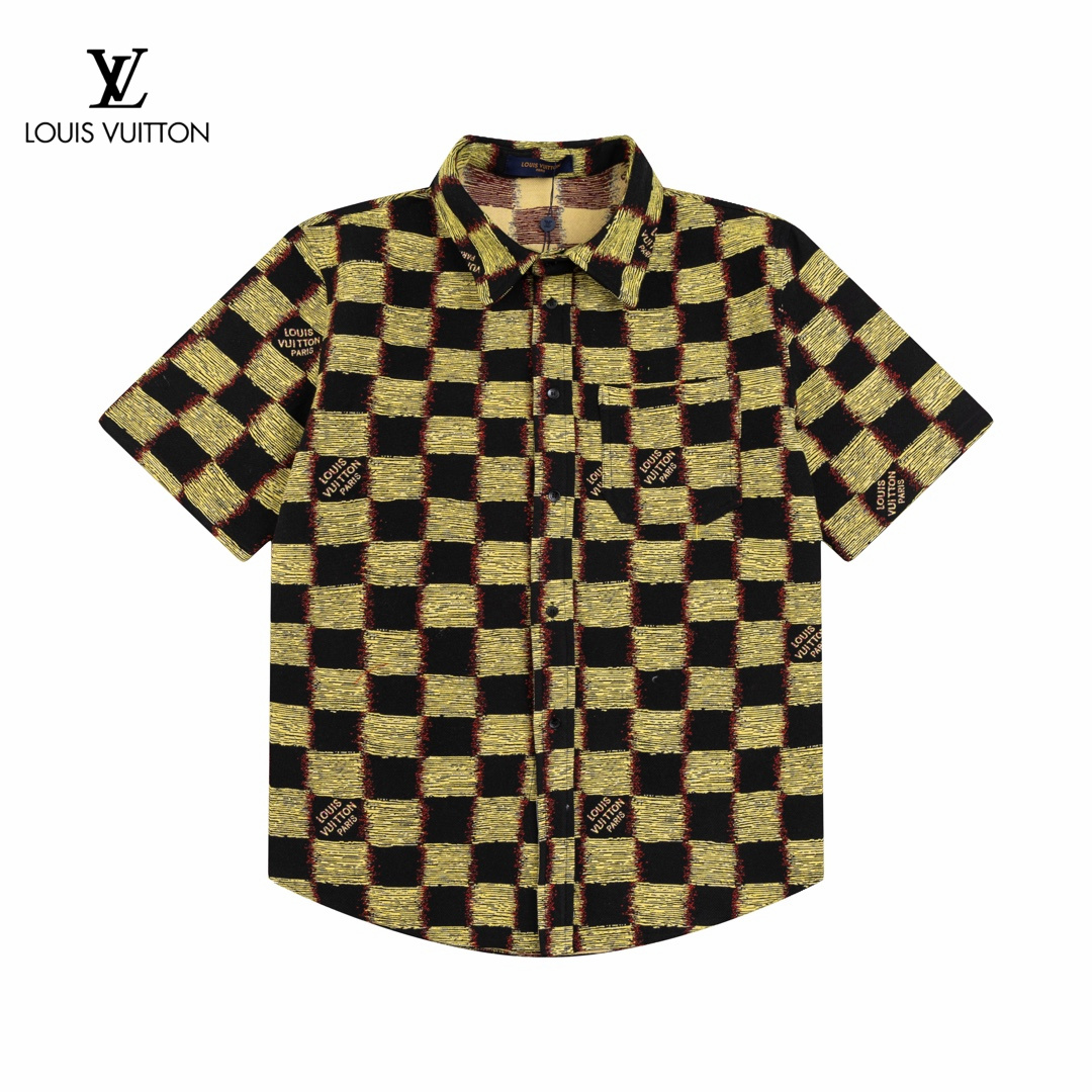【LOUIS VUITTON  公式旗艦店】ルイヴィトン  半袖シャツ ご好評に付き再入荷！
