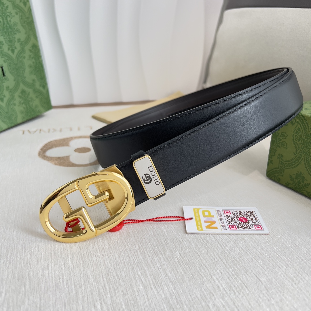 【GUCCI】(グッチ) 3.5cmベルト メンズ
