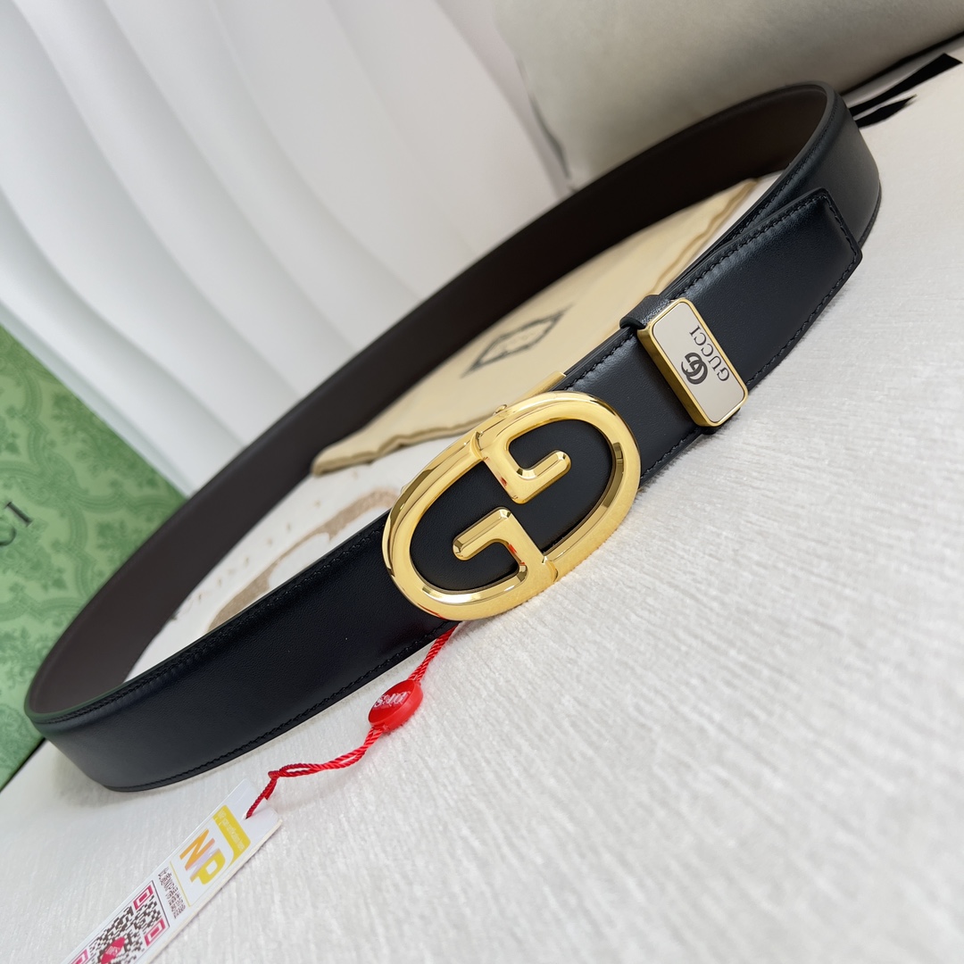 【GUCCI】(グッチ) 3.5cmベルト メンズ