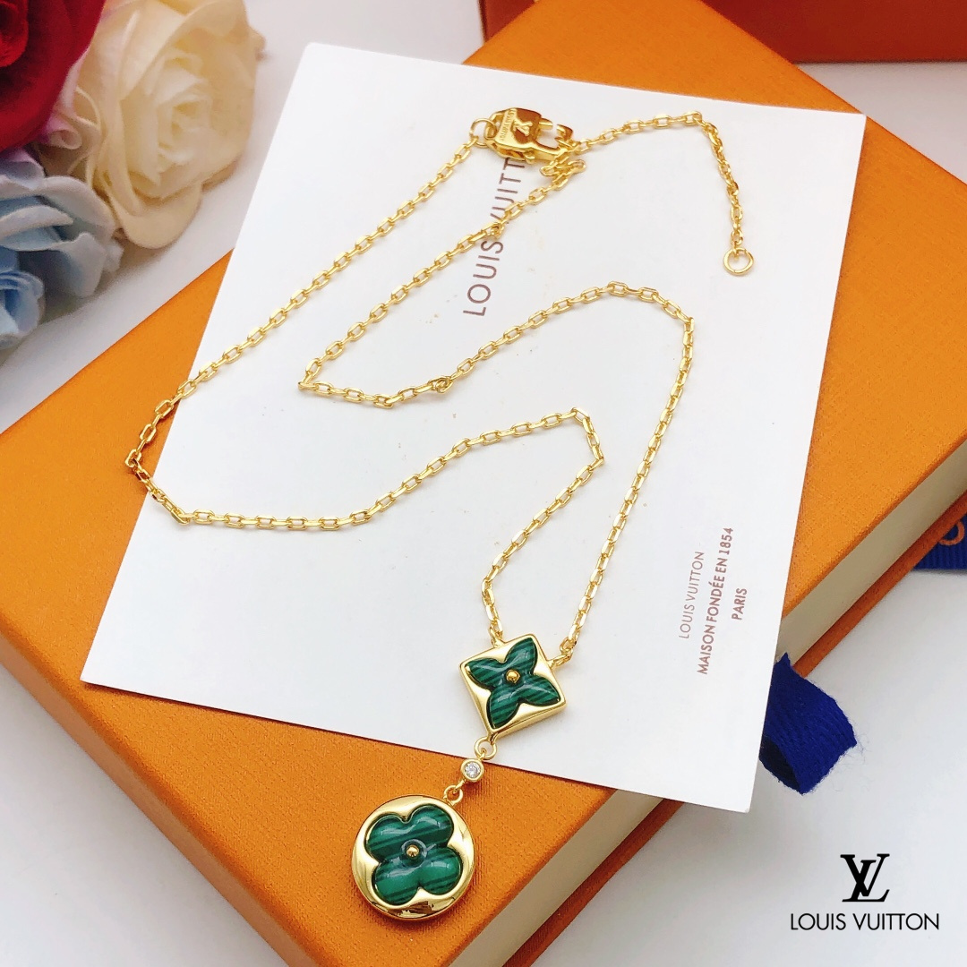 【LOUIS VUITTON】ネックレス、新しいネックレス万能シンプルファッションオーナメント