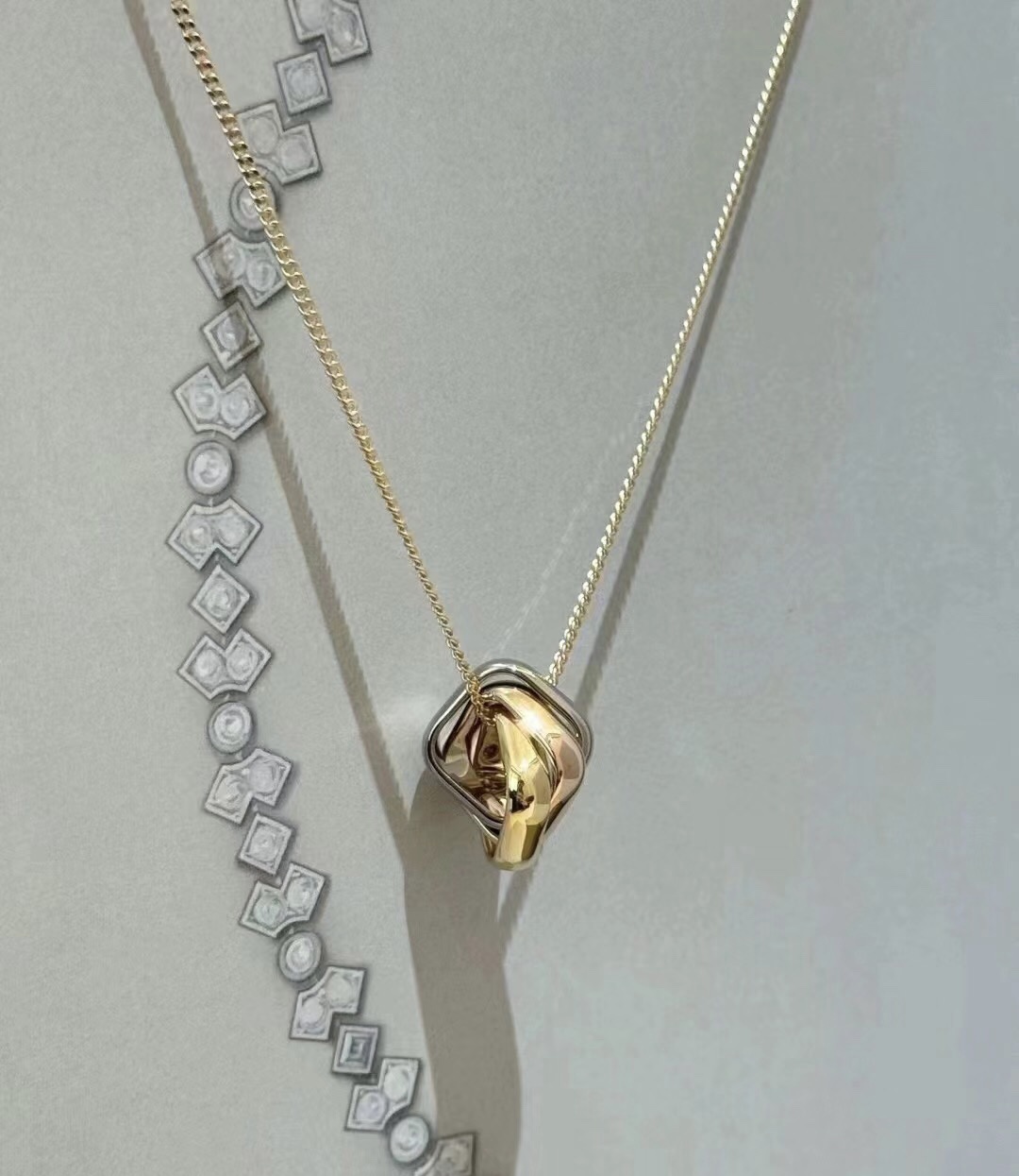 【CARTIER】ネックレス、新しいネックレス万能シンプルファッションオーナメント