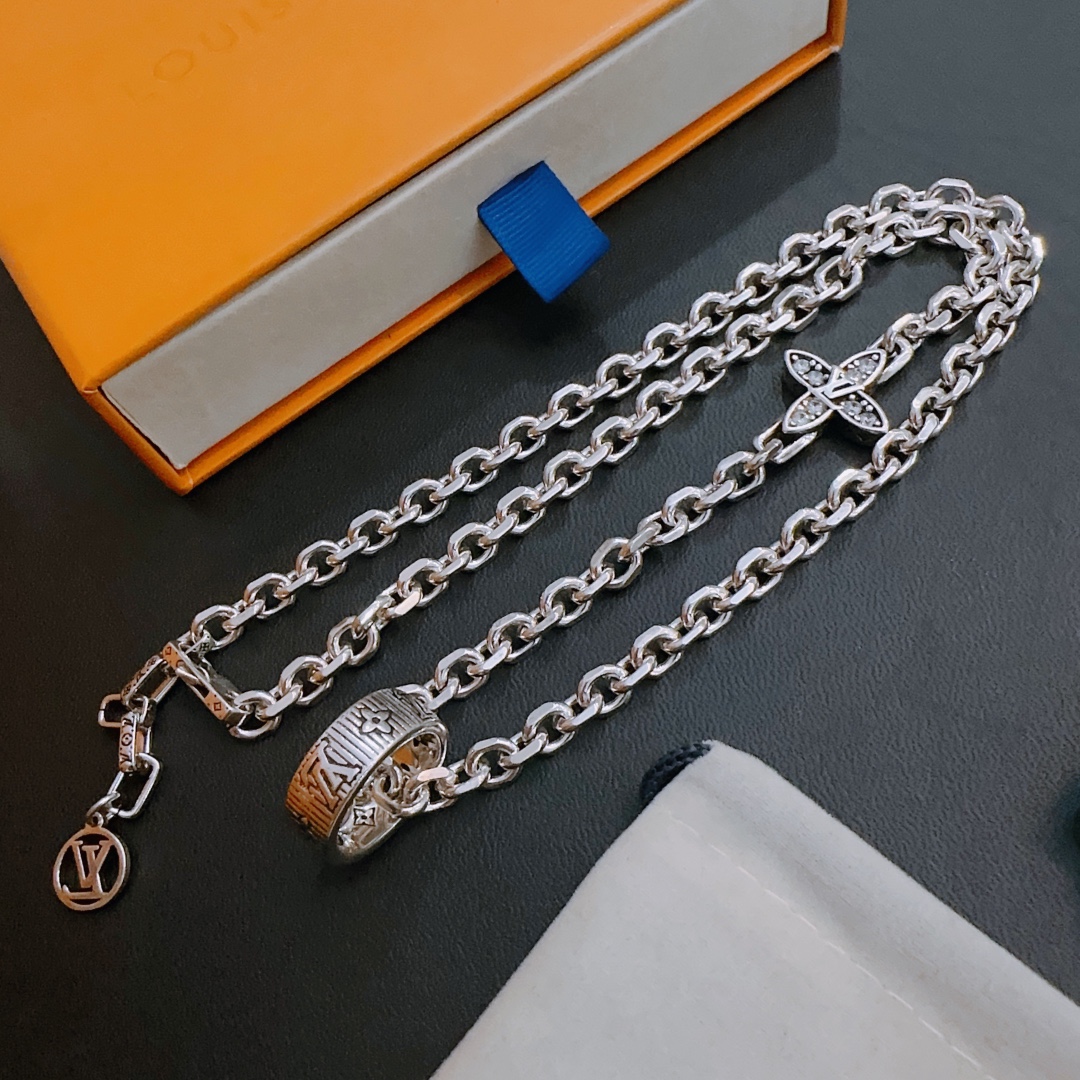 [Copy]【LOUIS VUITTON】ネックレス、新しいネックレス万能シンプルファッションオーナメント