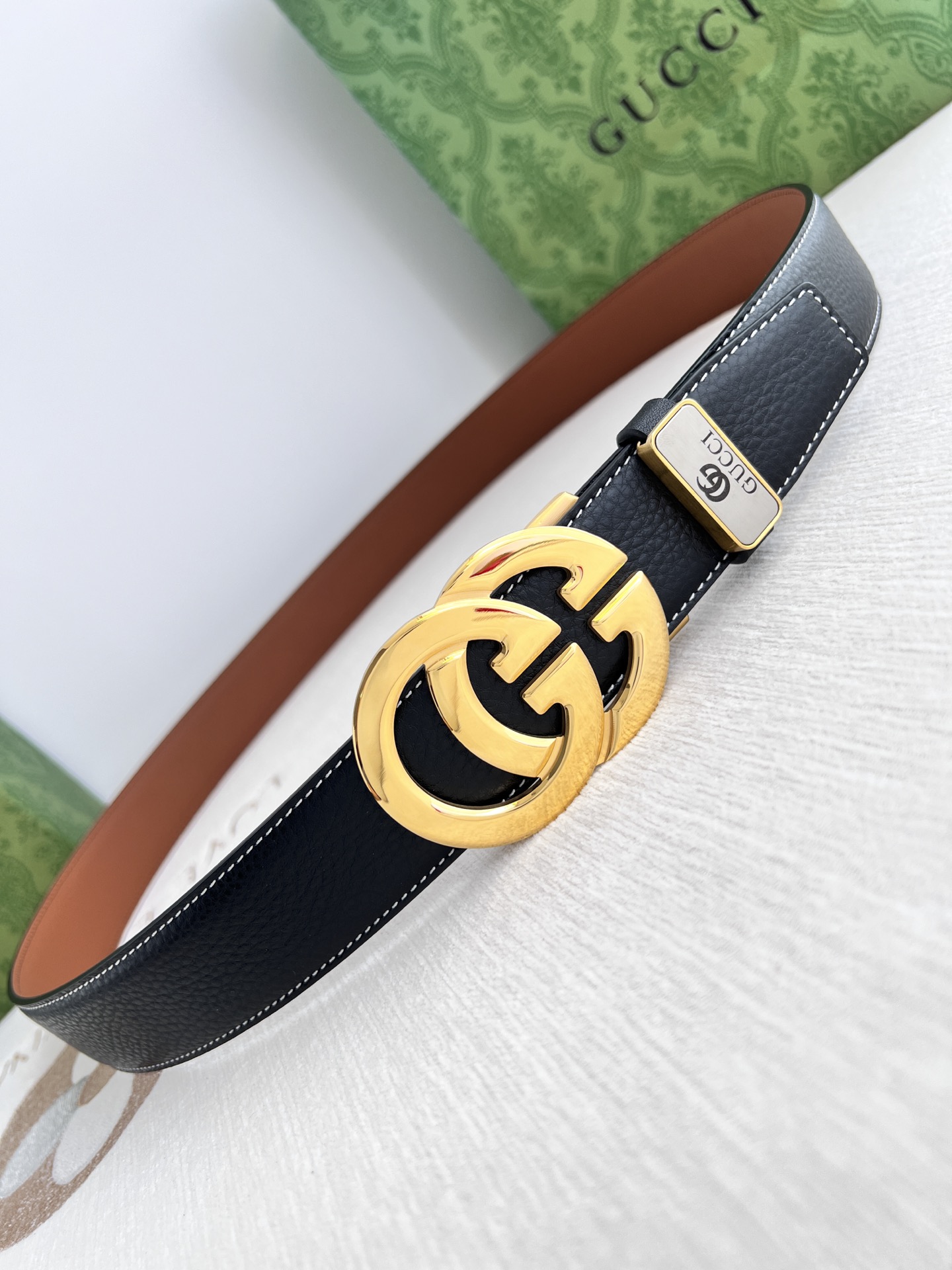 【GUCCI】(グッチ) 3.5cmベルト メンズ