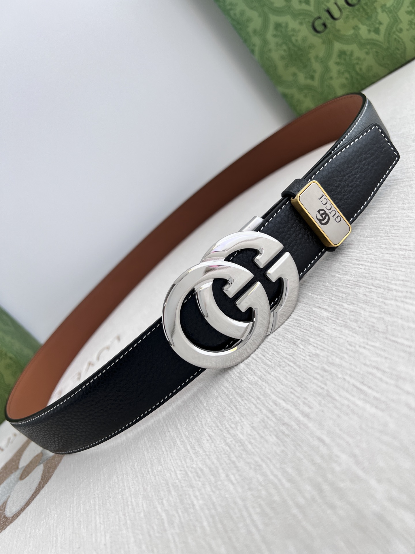 【GUCCI】(グッチ) 3.5cmベルト メンズ