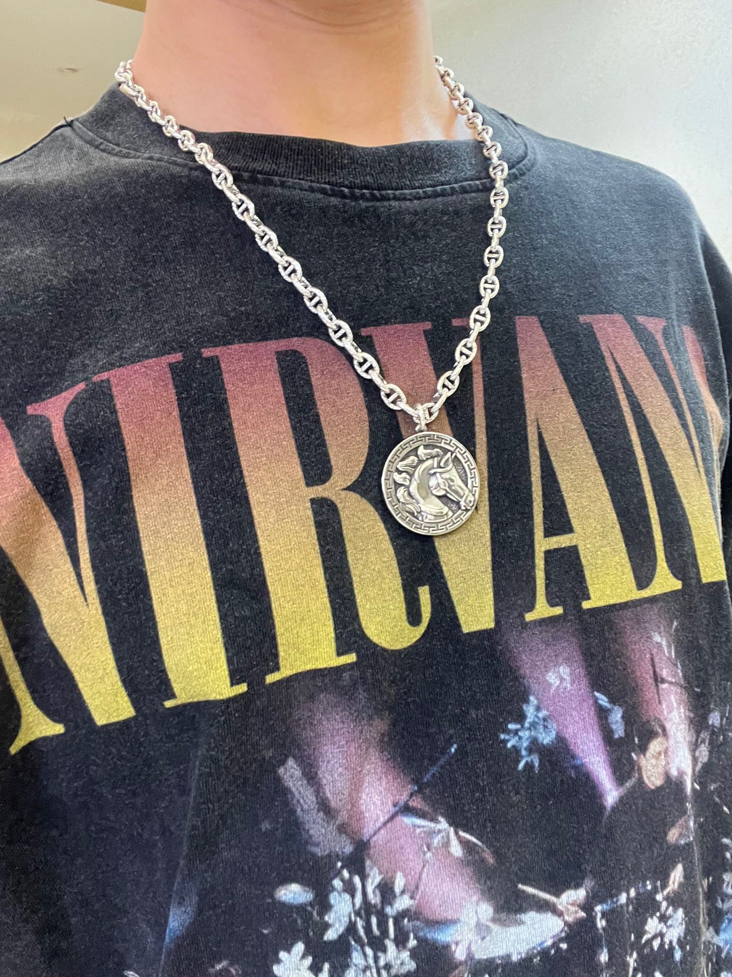 【HERMES】ネックレス、新しいネックレス万能シンプルファッションオーナメント