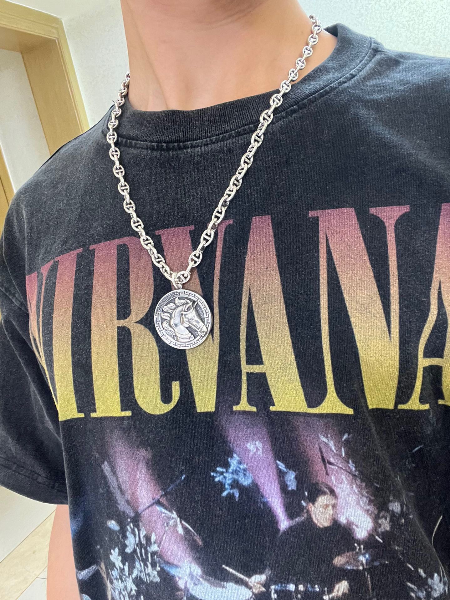 【HERMES】ネックレス、新しいネックレス万能シンプルファッションオーナメント