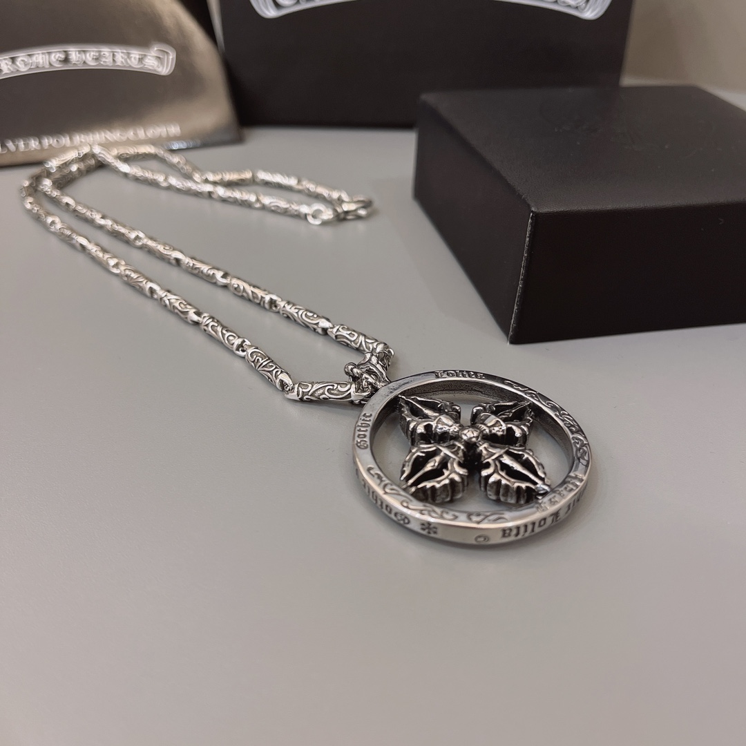【CHROME HEARTS】クロムハーツ、新しいネックレス万能シンプルファッションオーナメント 2471