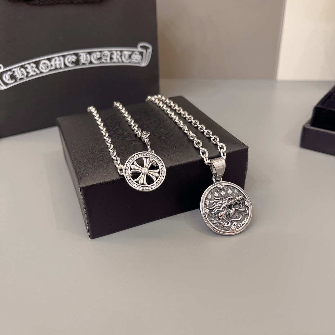 【CHROME HEARTS】クロムハーツ、新しいネックレス万能シンプルファッションオーナメント 2471