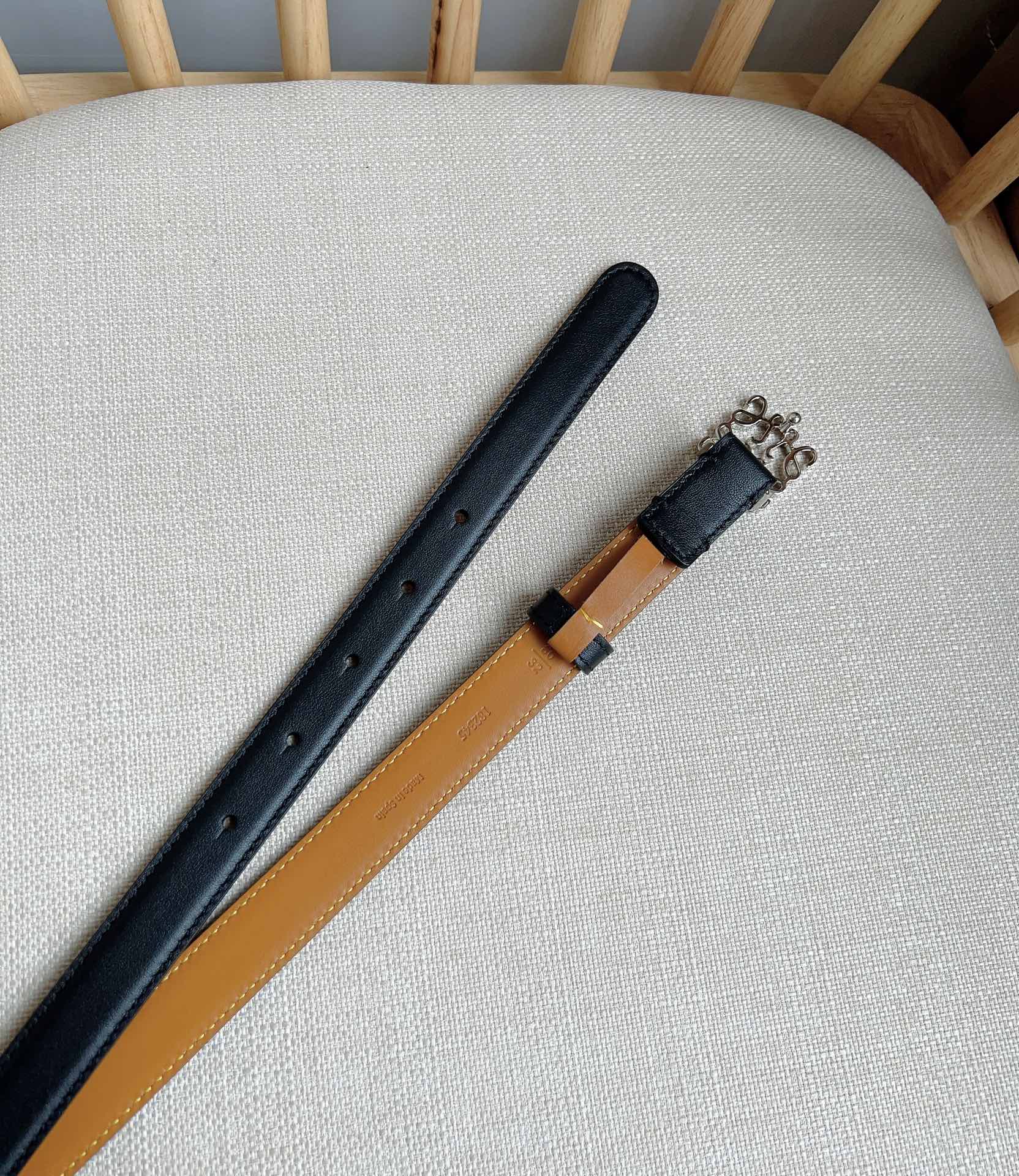 【LOEWE】(ロエベ)2cmベルト メンズ