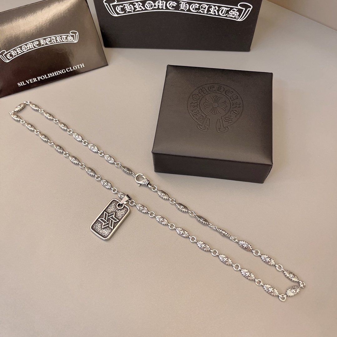 【CHROME HEARTS】クロムハーツ、新しいネックレス万能シンプルファッションオーナメント 2471