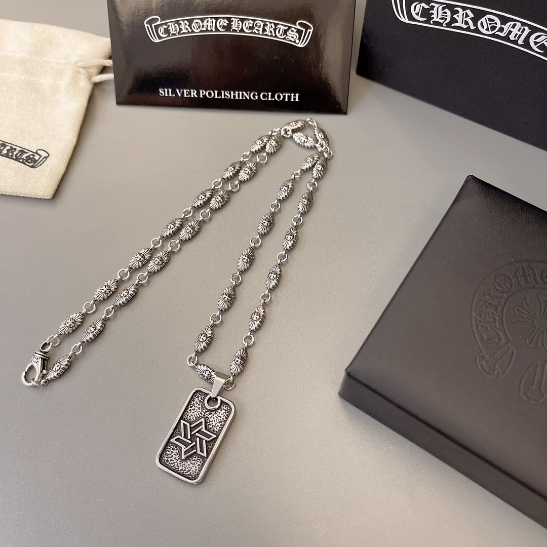 【CHROME HEARTS】クロムハーツ、新しいネックレス万能シンプルファッションオーナメント 2471