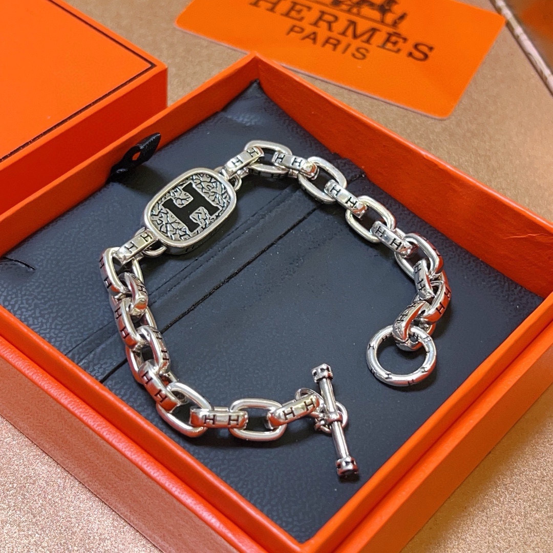【HERMES】ブレスレット、ファッションシンプルなスタイル
