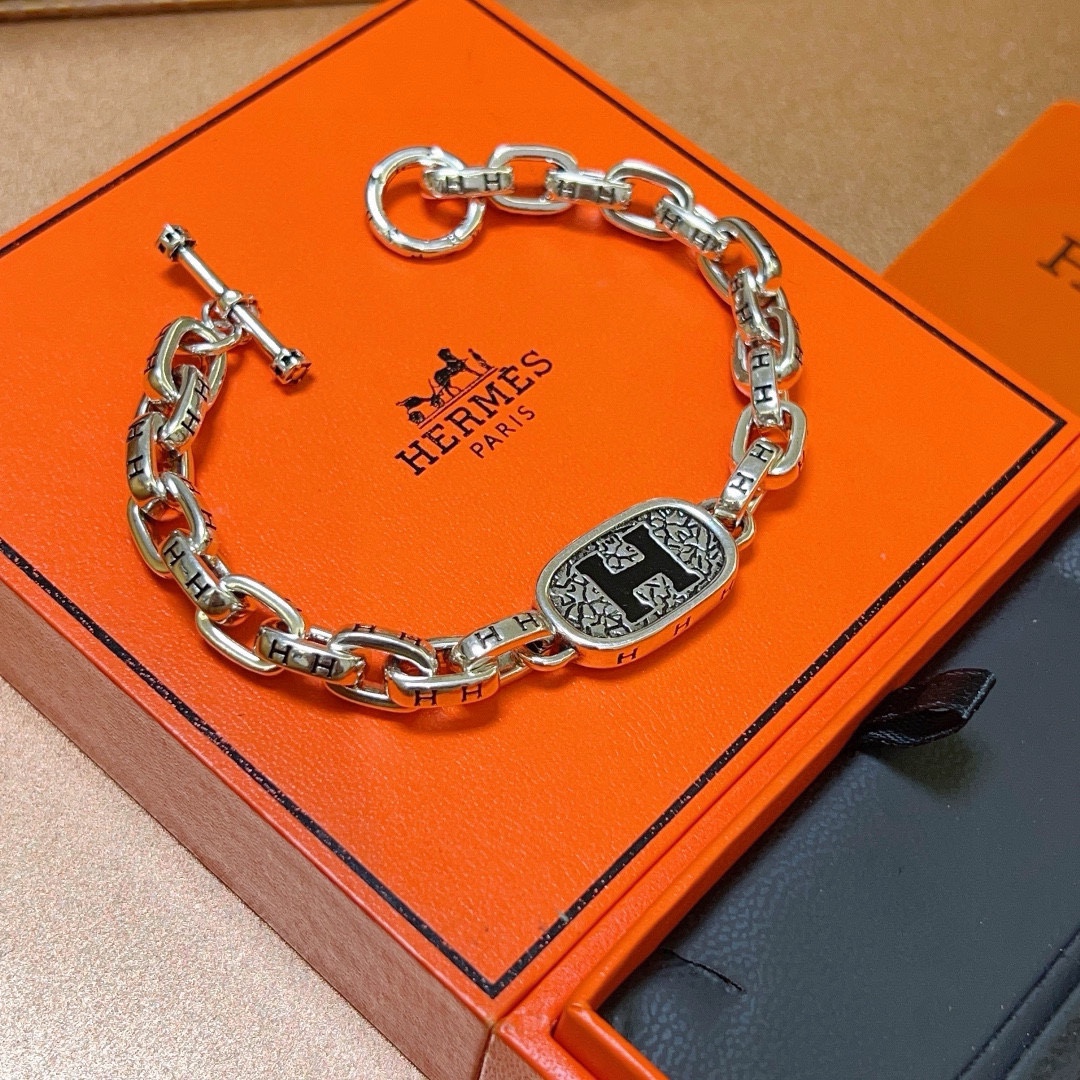 【HERMES】ブレスレット、ファッションシンプルなスタイル