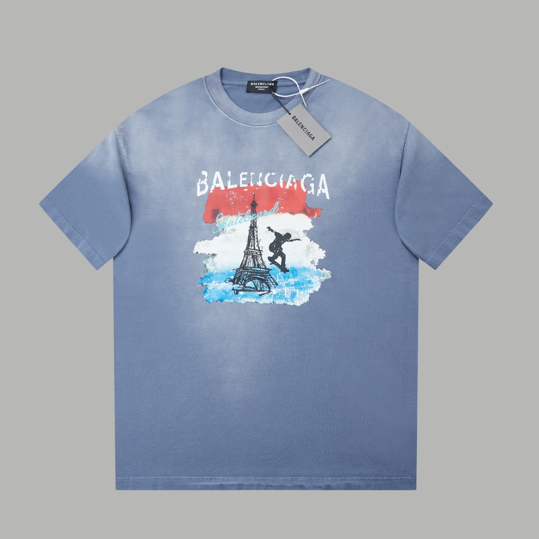 【BALENCIAGA 公式旗艦店】バレンシアガ   Tシャツ ご好評に付き再入荷 24626