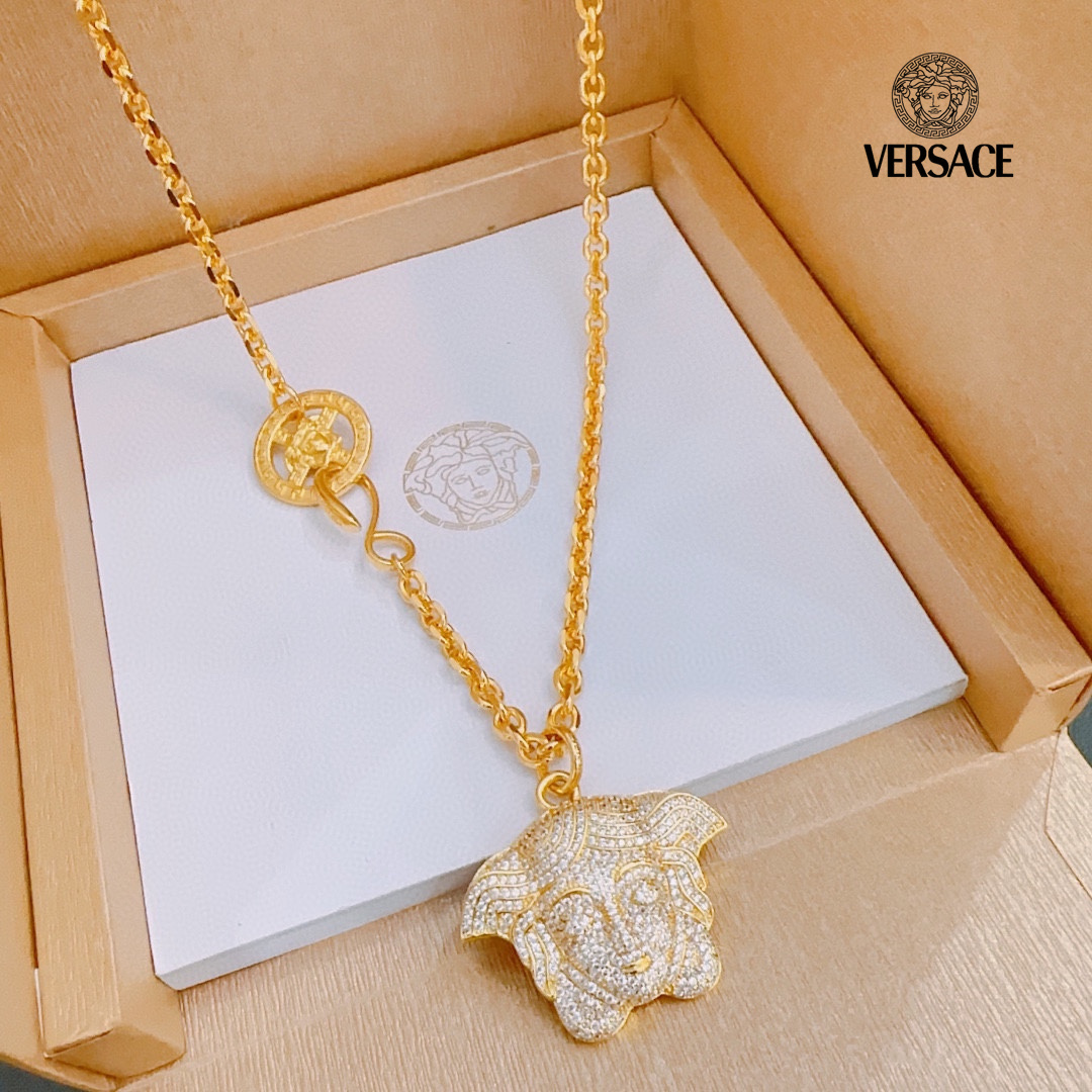 【VERSACE】ネックレス、新しいネックレス万能シンプルファッションオーナメント 2474
