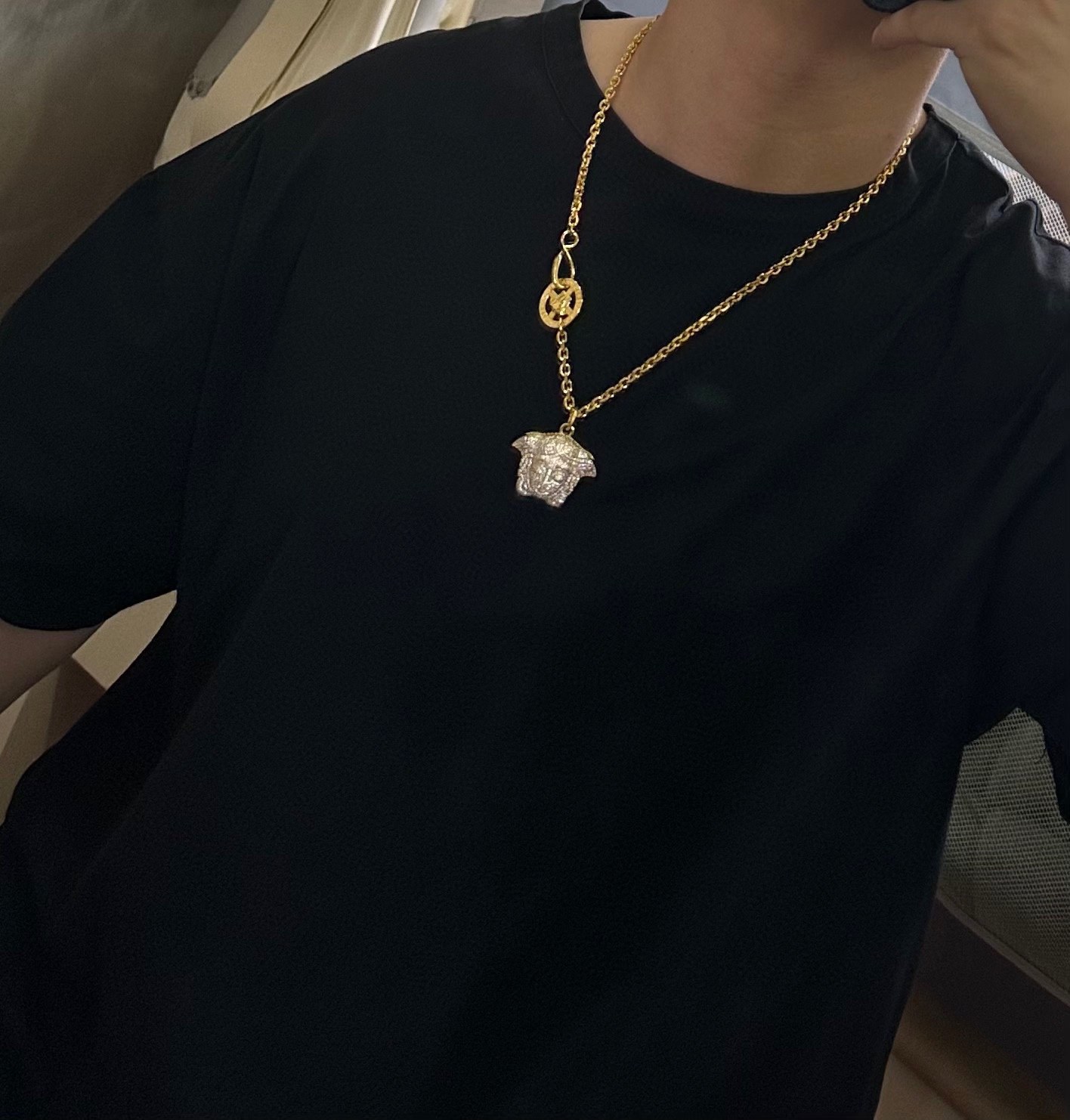 【VERSACE】ネックレス、新しいネックレス万能シンプルファッションオーナメント 2474