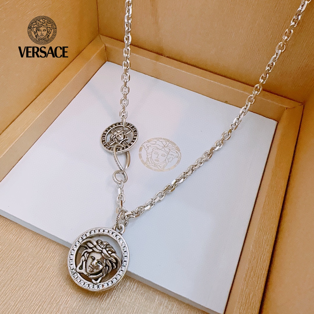 【VERSACE】ネックレス、新しいネックレス万能シンプルファッションオーナメント 2474