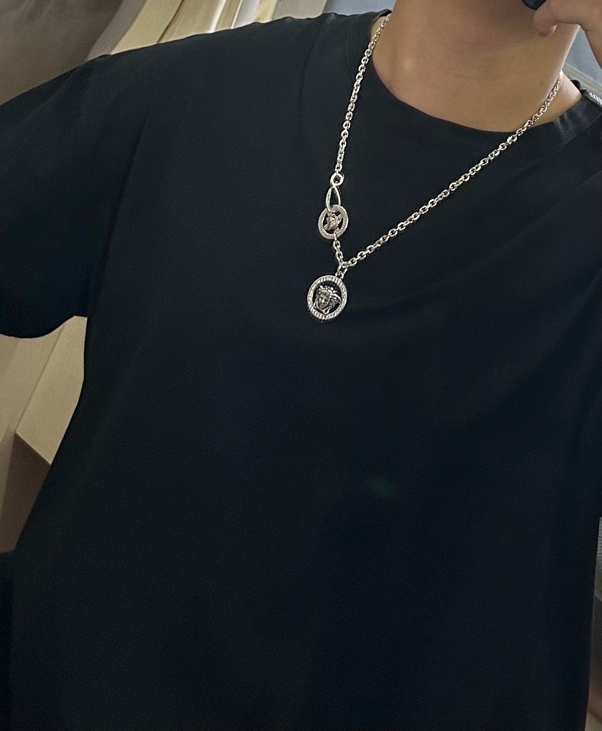 【VERSACE】ネックレス、新しいネックレス万能シンプルファッションオーナメント 2474