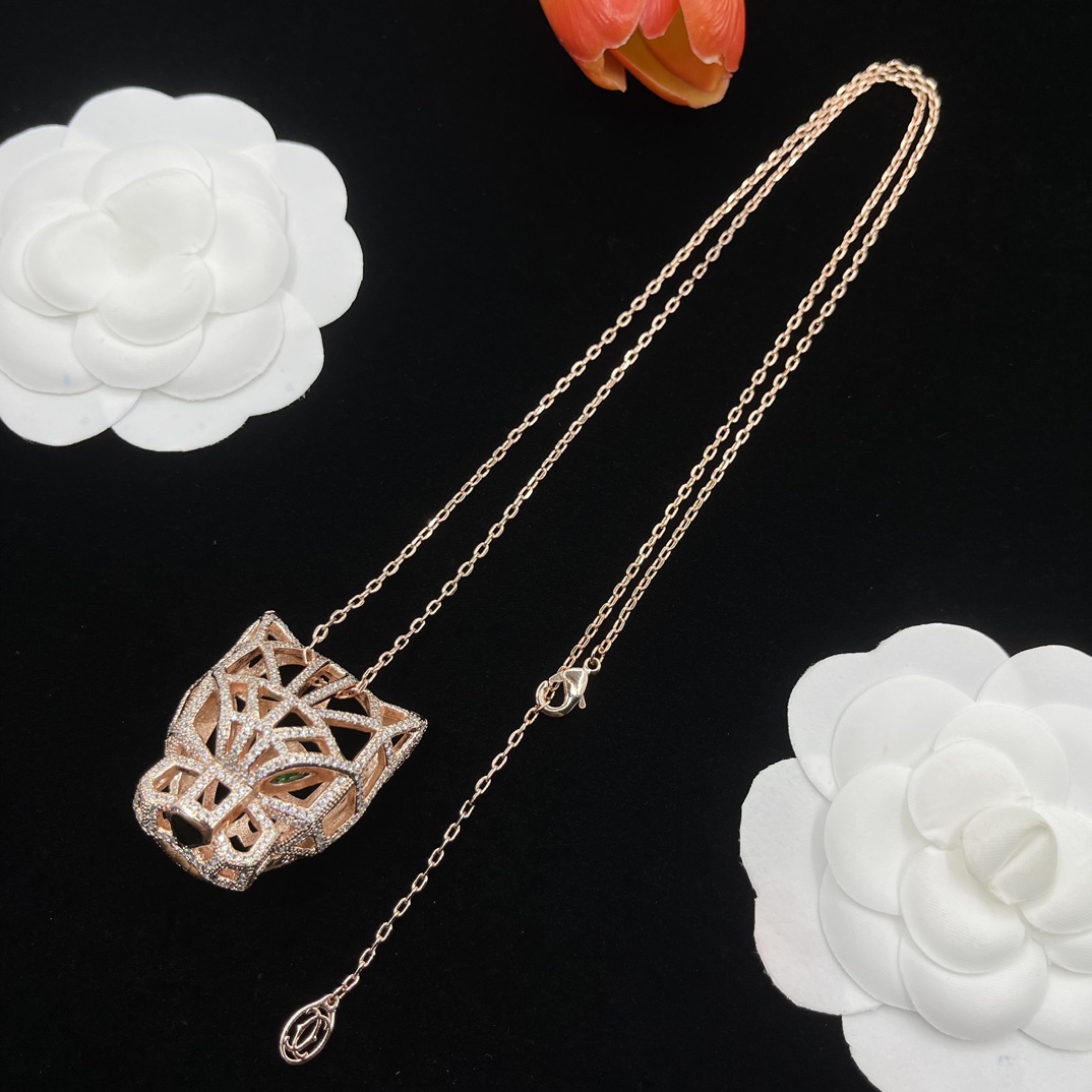 【CARTIER】ネックレス、新しいネックレス万能シンプルファッションオーナメント 2472