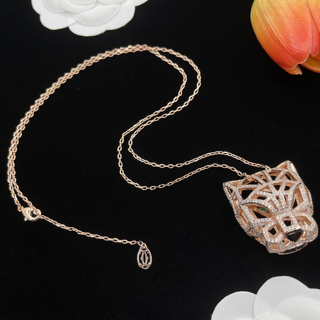 【CARTIER】ネックレス、新しいネックレス万能シンプルファッションオーナメント 2472