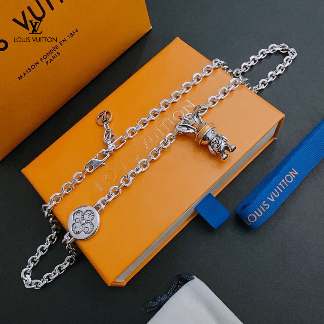 【LOUIS VUITTON】ネックレス、新しいネックレス万能シンプルファッションオーナメント  2472