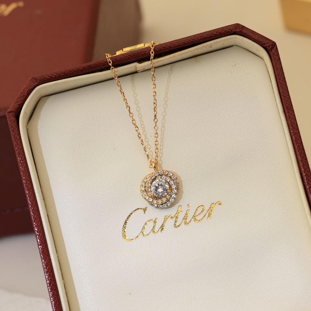 【CARTIER】ネックレス、新しいネックレス万能シンプルファッションオーナメント 2472