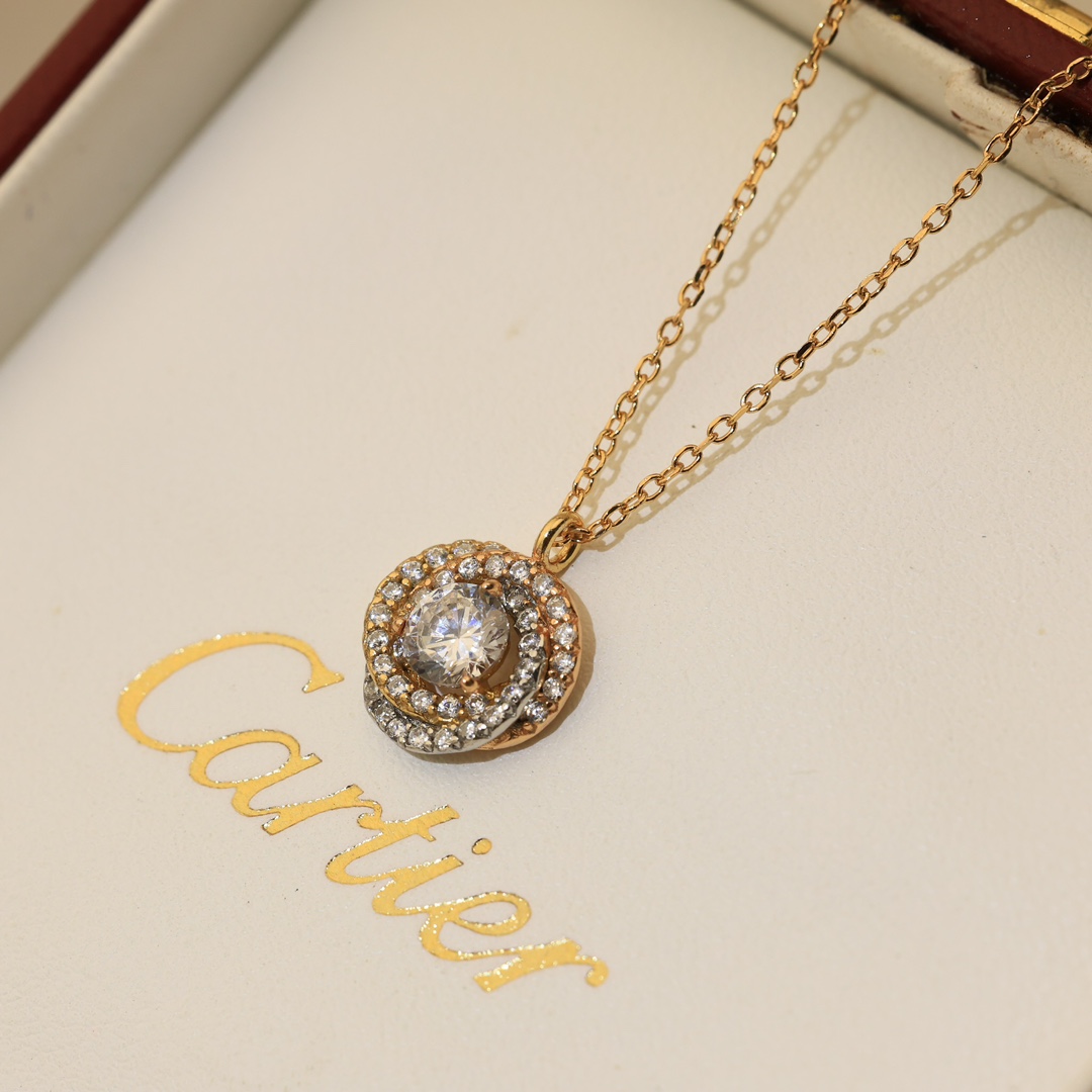 【CARTIER】ネックレス、新しいネックレス万能シンプルファッションオーナメント 2472
