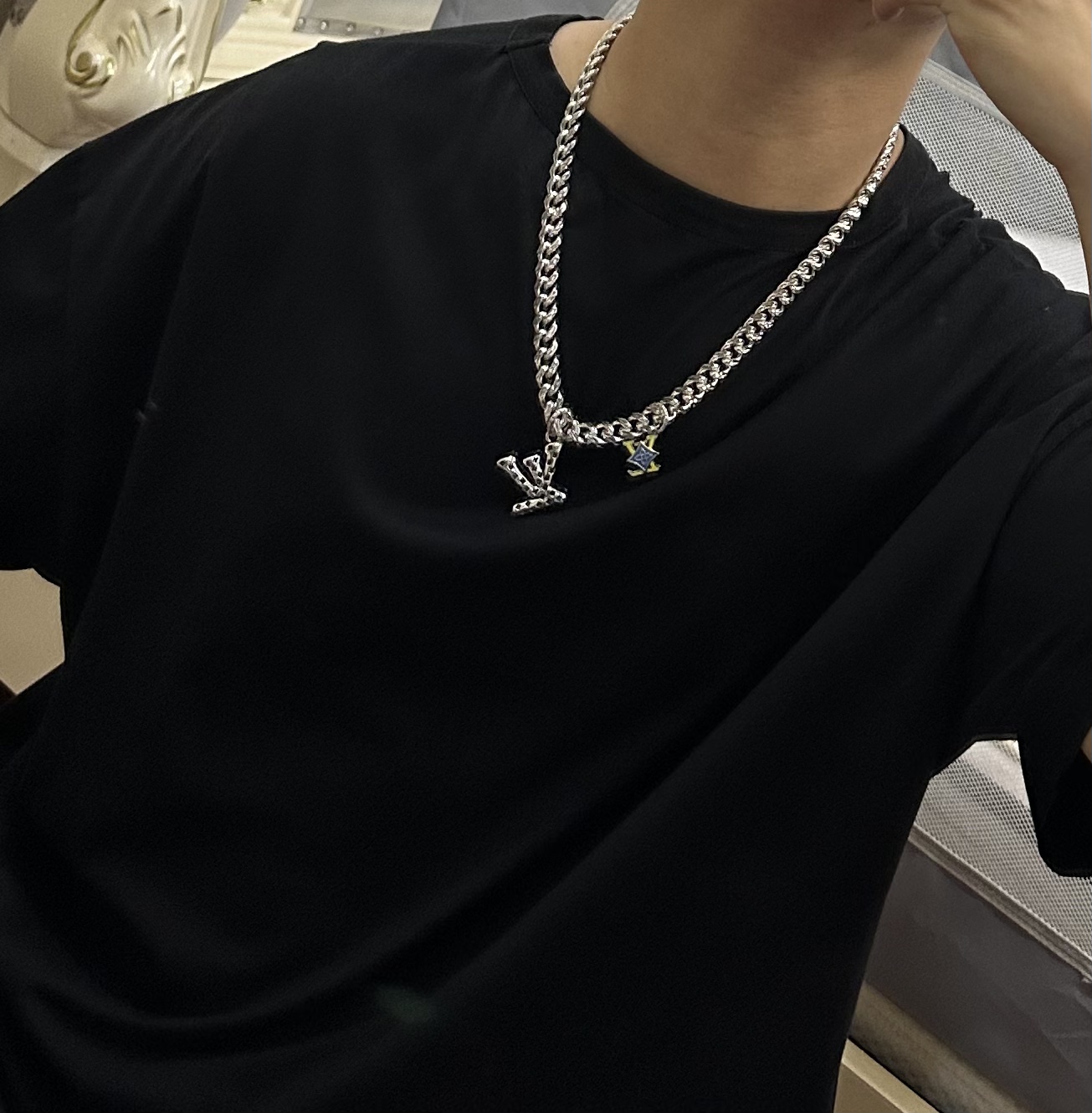 【LOUIS VUITTON】ネックレス、新しいネックレス万能シンプルファッションオーナメント  2472