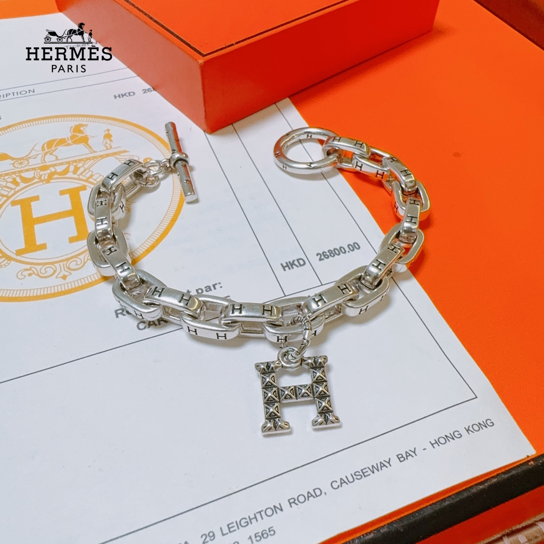 【HERMES】ブレスレット、ファッションシンプルなスタイル 2473