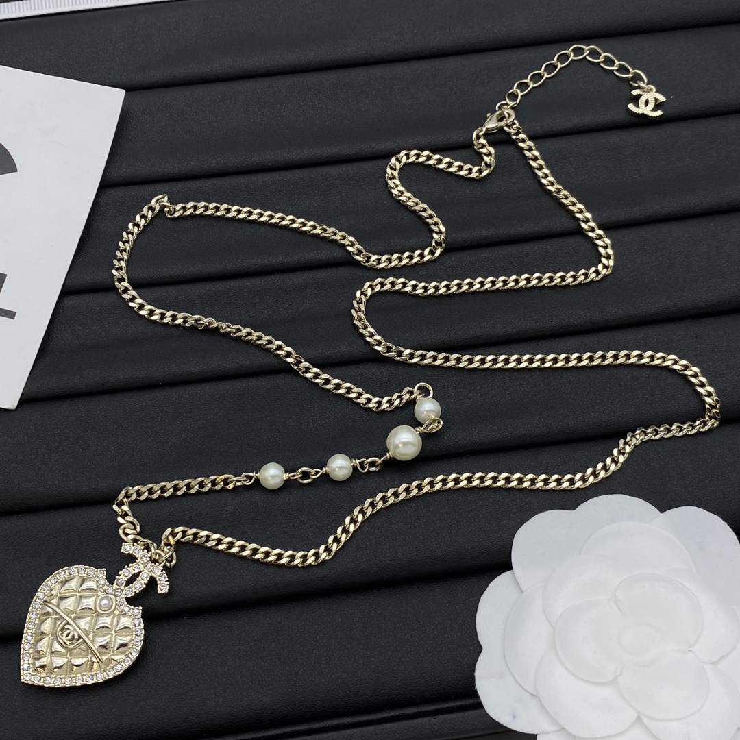 【CHANEL】ネックレス、新しいネックレス万能シンプルファッションオーナメント