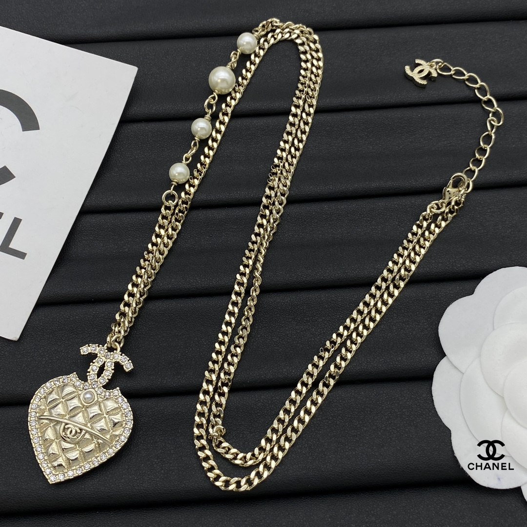 【CHANEL】ネックレス、新しいネックレス万能シンプルファッションオーナメント
