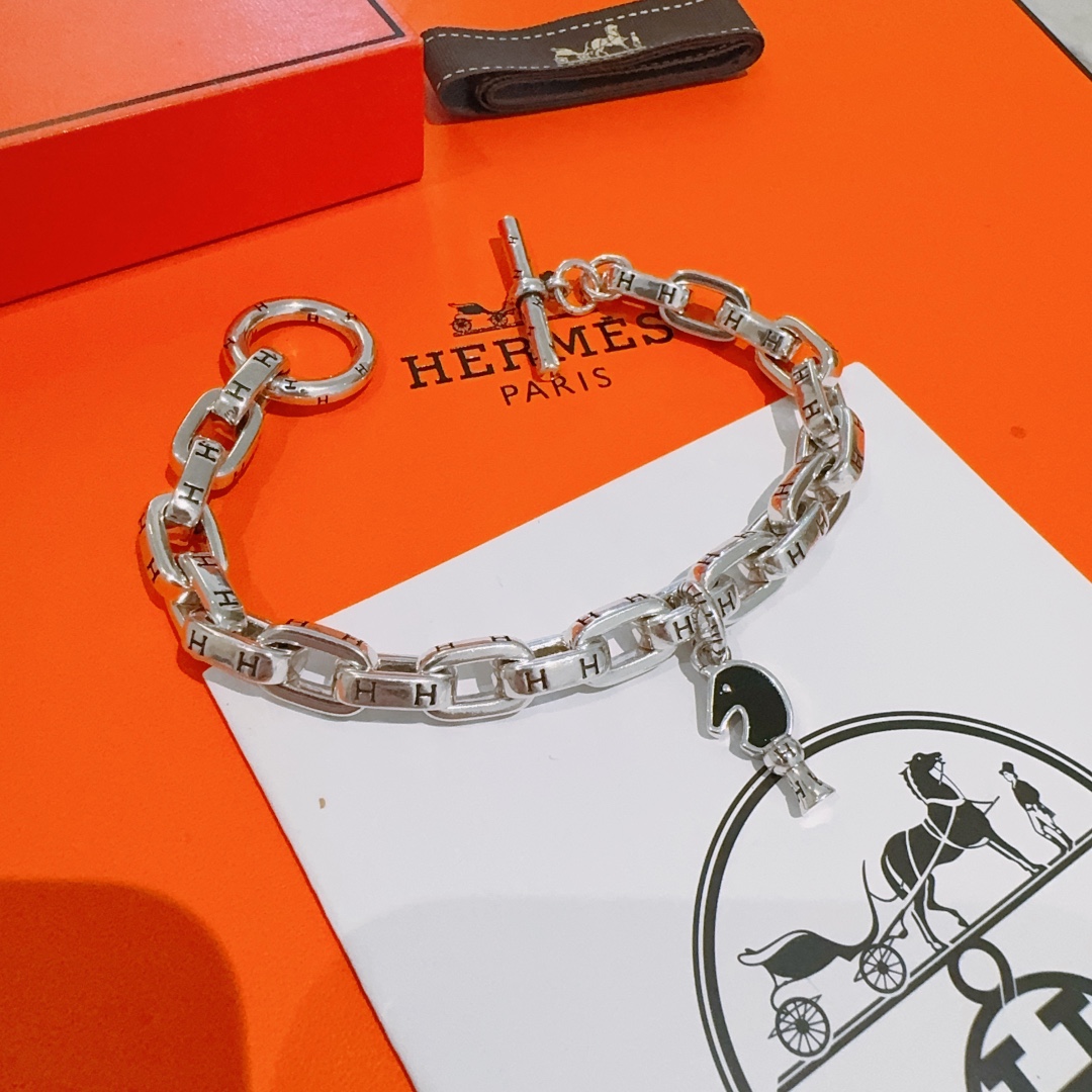 【HERMES】ブレスレット、ファッションシンプルなスタイル 2473