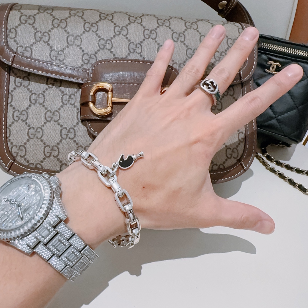 【HERMES】ブレスレット、ファッションシンプルなスタイル 2473